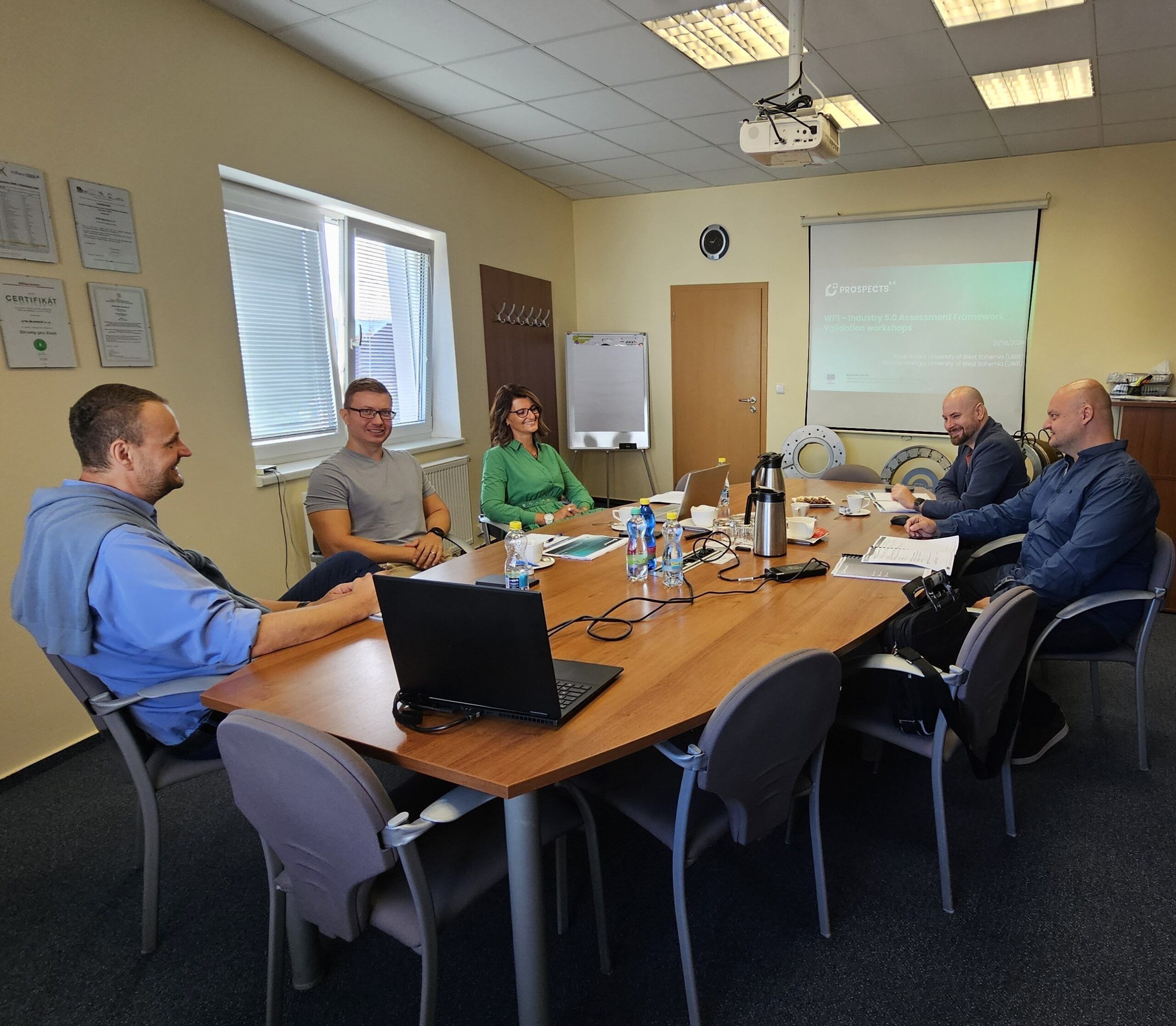 Validation workshop with use case provider GTW in Czech Republic